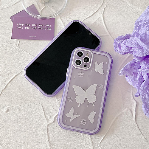 Funda de telèfon mòbil pintada amb papallona