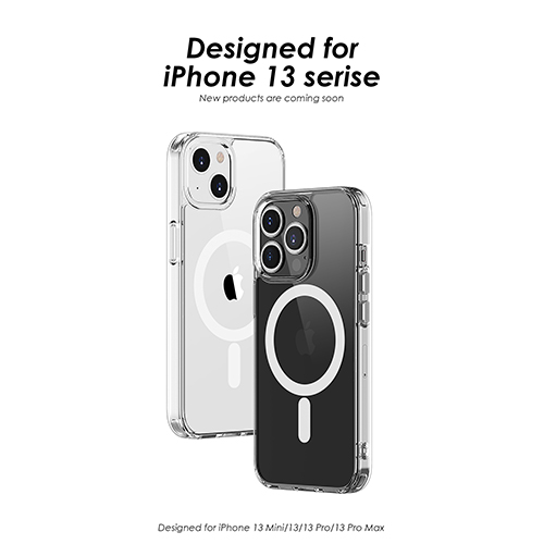 Funda de telèfon magnètica transparent
