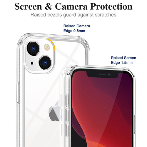 Funda de telèfon transparent a prova de cops