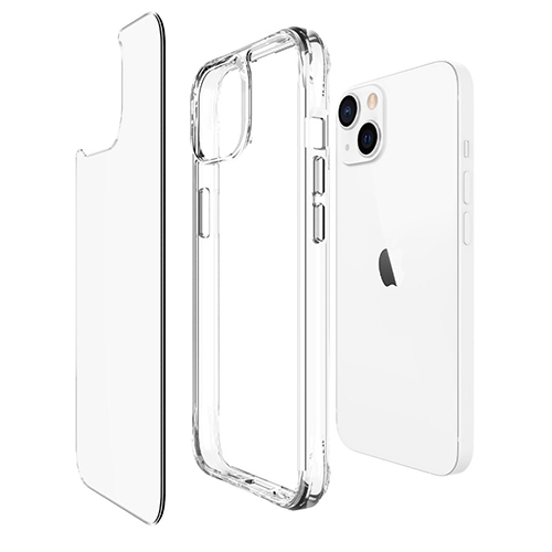 Funda de telèfon mòbil a prova de caigudes de TPU+PC Pure Collection